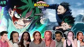 Thumbnail: ABSOLUTE CINEMA!!😱🔥 IZUKU MIDORIYA: RISING My Hero Academia Season 8 Episode 8 Reaction Mashup