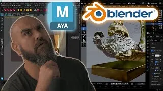 Thumbnail: How to Transfer FBX Files Between Maya and Blender for Beginners