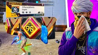 Thumbnail: LEVEL 90 + Clutch SOLO vs SQUAD Gameplay 🔥 Garena Free Fire 