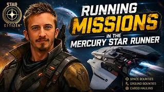 Thumbnail: Mission Running in the Mercury Star Runner - Star Citizen