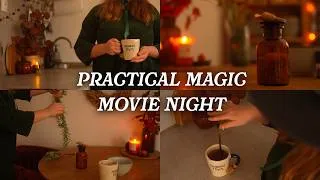 Thumbnail: A Magical Autumn Day ✨ Practical Magic Movie Night | Silent Vlog