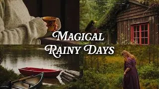 Thumbnail: Living Like a Fairy in Rainy Norway✨| Mossy Cabin, Freezing Lake, Mountain Sheep | Silent Vlog