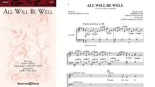 Thumbnail: All Will Be Well | SATB Choir | Arr. Larry Shackley