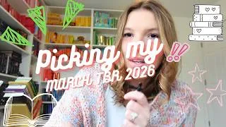 Thumbnail: TBR Jar Chooses My March Books! 📚✨ | Random Reading Challenge
