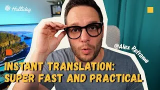 Thumbnail: Halliday AI Glasses — Alex Reframe  Reviews ｜Instant Translation with Lightweight and Stylish Design