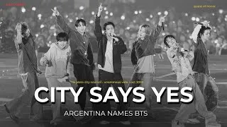 Thumbnail: BTS news‼️Argentina Just Made BTS Official Guests of Honor — 3 Months Before They Land