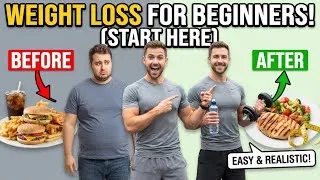 Thumbnail: Weight Loss for Beginners: The Exact Plan I Used | Starr your weight loss journey now 