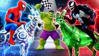 Thumbnail: SPIDERMAN Wins The Magic Legendary Antelope Racing Championship – Epic Racing Challenge
