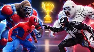 Thumbnail: SPIDERMAN Wins The Magic Legendary King Kong Racing Championship – Epic Racing Challenge
