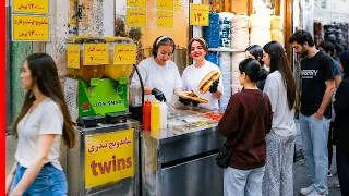 Thumbnail: 2 Energetic Twin Sisters! Inside Iran’s Tiny 3-Story Sandwich Shop for Amazing Iranian Street Food