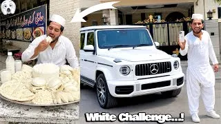 Thumbnail: Using Only One White Color Challenge For 24 Hours!😱