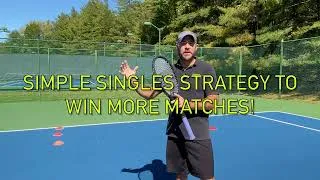 Thumbnail: How to Win More Matches Now! Easy Singles Strategy - High Percentage Tennis!