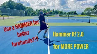 Thumbnail: How to HAMMER the ball for EASY forehand POWER! Hammer It Tennis 2.0!