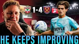 Thumbnail: West Ham Kids Were BRILLIANT! | Southampton 1-4 West Ham
