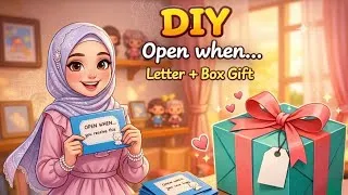 Thumbnail: What's Inside Open When Letters| Love letters Handmade |Long Distance Gift Ideas| Cute DIY Love Gift
