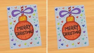 Thumbnail: Christmas Greeting Card Ideas 2025 🎄  DIY Christmas Card  Easy & Elegant Handmade Card Making