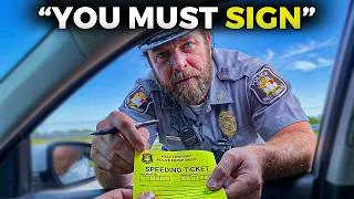 Thumbnail: If Cops Say "Sign This or Go To Jail" - Say THIS to SHUT THEM DOWN