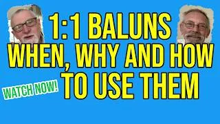 Thumbnail: When, Why, and How to Use 1:1 Baluns on Ham Radio Antennas