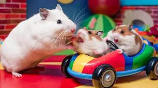 Thumbnail: 🐹 Hamster Prison Break: Driving Through The Impossible Obstacle Labyrinth