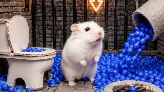Thumbnail: Hamster Escapes from Underground Prison Maze | Hamster Maze