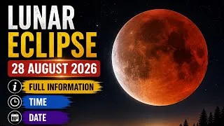 Thumbnail: Lunar Eclipse 28 August 2026 - Full Information