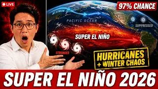 Thumbnail: Super El Niño Is Forming Right Now — What It Really Means for Hurricanes, Winter, and Your Backyard