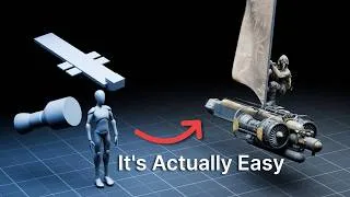 Thumbnail: How I Make 3D Models 27x Faster in Blender! (Not AI)