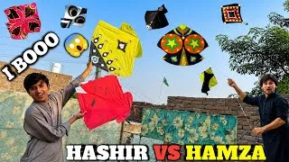 Thumbnail: 1.5 Tawa vs Ada kite🔥 || Full heavy Kite game😱 || Hashir vs Hamza🥵 || Full i boo kata scenes❌