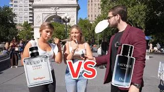 Thumbnail: Dior Sauvage Eau De Parfum Vs Chanel Allure Home Sport Superleggera Womens Reactions