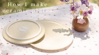 Thumbnail: How I make ceramic plates | The entire pottery process