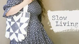 Thumbnail: Summer Homemaking | Slow Living | Quilted Tote Bag, Zucchini Muffins
