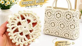 Thumbnail: How to Crochet a Beautiful Granny Square Bag? – Easy, Step-by-Step Tutorial 