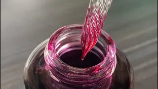 Thumbnail: Real-time glass pen calligraphy | Inspire