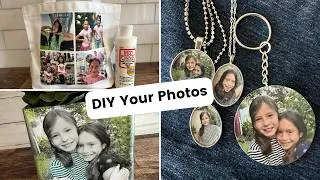 Thumbnail: Try this with your Family Photos! Turn Photos into Necklaces, Shopping Totes and DIY Home Decor