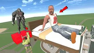 Thumbnail: Franklin Survive 24 Hours In A Bed With Monsters In Indian Bike Driving 3d