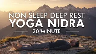 Thumbnail: 20 Minute NSDR Yoga Nidra | Non Sleep Deep Rest for Focus & Energy #yogicsleep  #Shavasana
