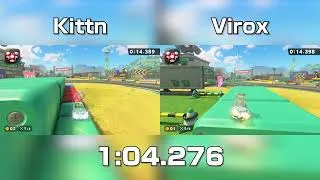 Thumbnail: Mario Circuit Tie Comparison - Kittn vs Virox | Mario Kart World