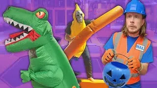 Thumbnail: 🎃Trick or Treat with Handyman Hal 🍌 Happy Halloween