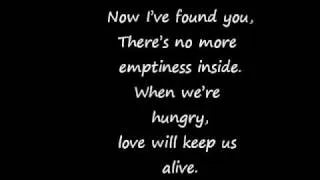 Thumbnail: The Eagles- Love Will Keep Us Alive lyrics