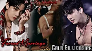 Thumbnail: Forced Marriage 💍👰with cold billionaire 💸😈(Jk birthday 🎉 advance special ✨ oneshot)taekook love 