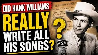 Thumbnail: Did Hank Williams REALLY Write All His Songs?