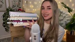 Thumbnail: ASMR All The Books I Read in June (monthly reading wrap up)
