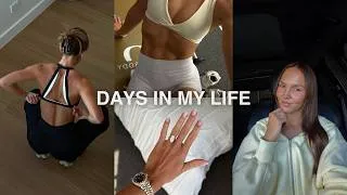 Thumbnail: A Few Productive Days In My Life: Meal Prep, Gym, Routine, Life Updates and More ✨🤍