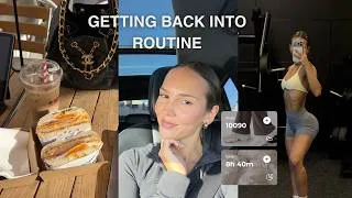 Thumbnail: Getting Back into Routine 🫧🏋🏽‍♀️✨