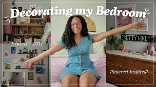 Thumbnail: Decorating my Bedroom | Pinterest inspired bedroom makeover!