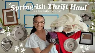 Thumbnail: Spring-ish Thrift Haul | Clothing try-on and home decor!