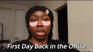 Thumbnail: First Day back in the Office