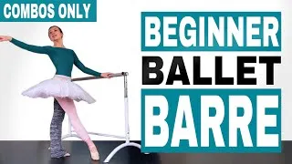 Thumbnail: SIMPLE BALLET BARRE || Ballet Dance Class For Beginners [COMBINATIONS ONLY]