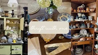 Thumbnail: COME THRIFT WITH ME  ✨ | relaxing vlog +  huge thrift & Fleatique haul