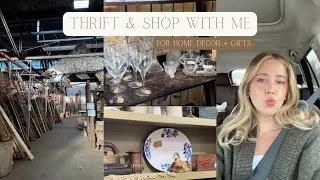 Thumbnail: Thrifting & Shopping for Home Decor + Gifts ✨| HomeGoods & thrift haul
